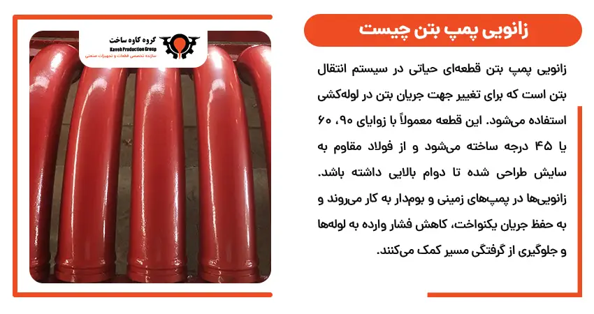 زانویی پمپ بتن چیست