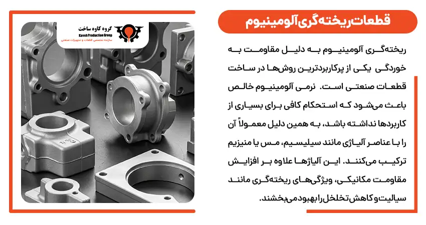 قطعات ریخته گری آلومینیوم