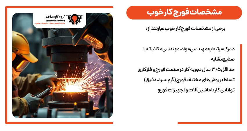 مشخصات فورج کار خوب